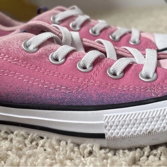 Converse Other - Converse Pink and Purple Kids Sneakers